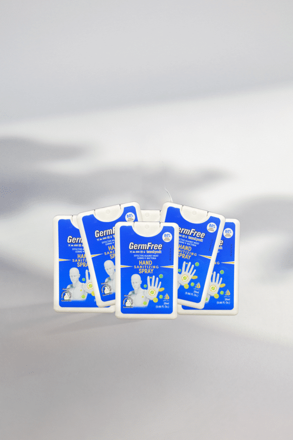 card sanitizer, germfree travel, scented hand sanitizer