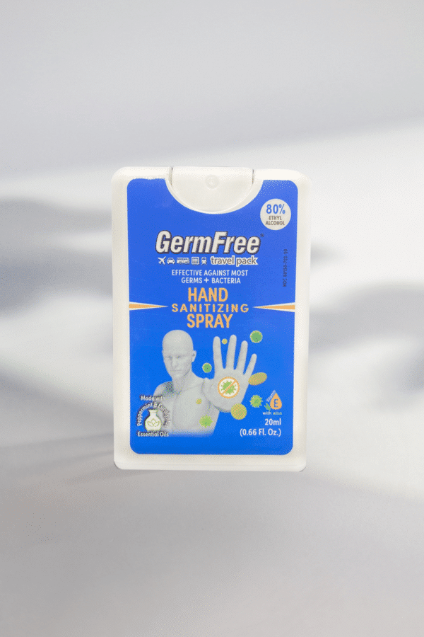 germfree travel pack, germ free hand sanitizer, mint hand sanitizer